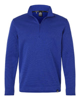 Men's Storm Sweater Fleece Quarter-Zip Pullover Royal/ White_3