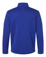 Men's Storm Sweater Fleece Quarter-Zip Pullover Royal/ White_5