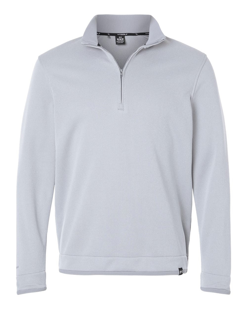 Men's Storm Sweater Fleece Quarter-Zip Pullover Steel/ White_3