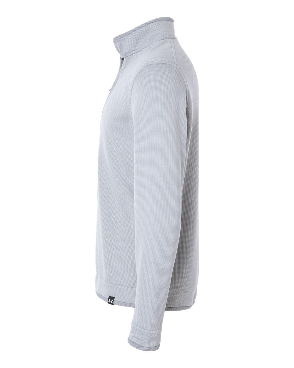Men's Storm Sweater Fleece Quarter-Zip Pullover Steel/ White_4