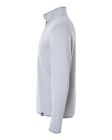 Men's Storm Sweater Fleece Quarter-Zip Pullover Steel/ White_4