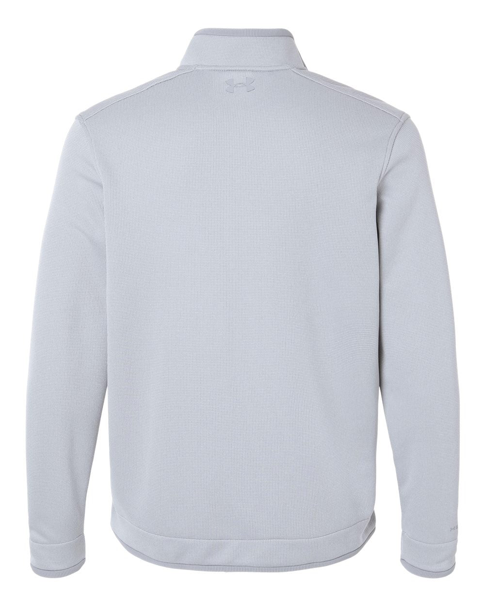 Men's Storm Sweater Fleece Quarter-Zip Pullover Steel/ White_5