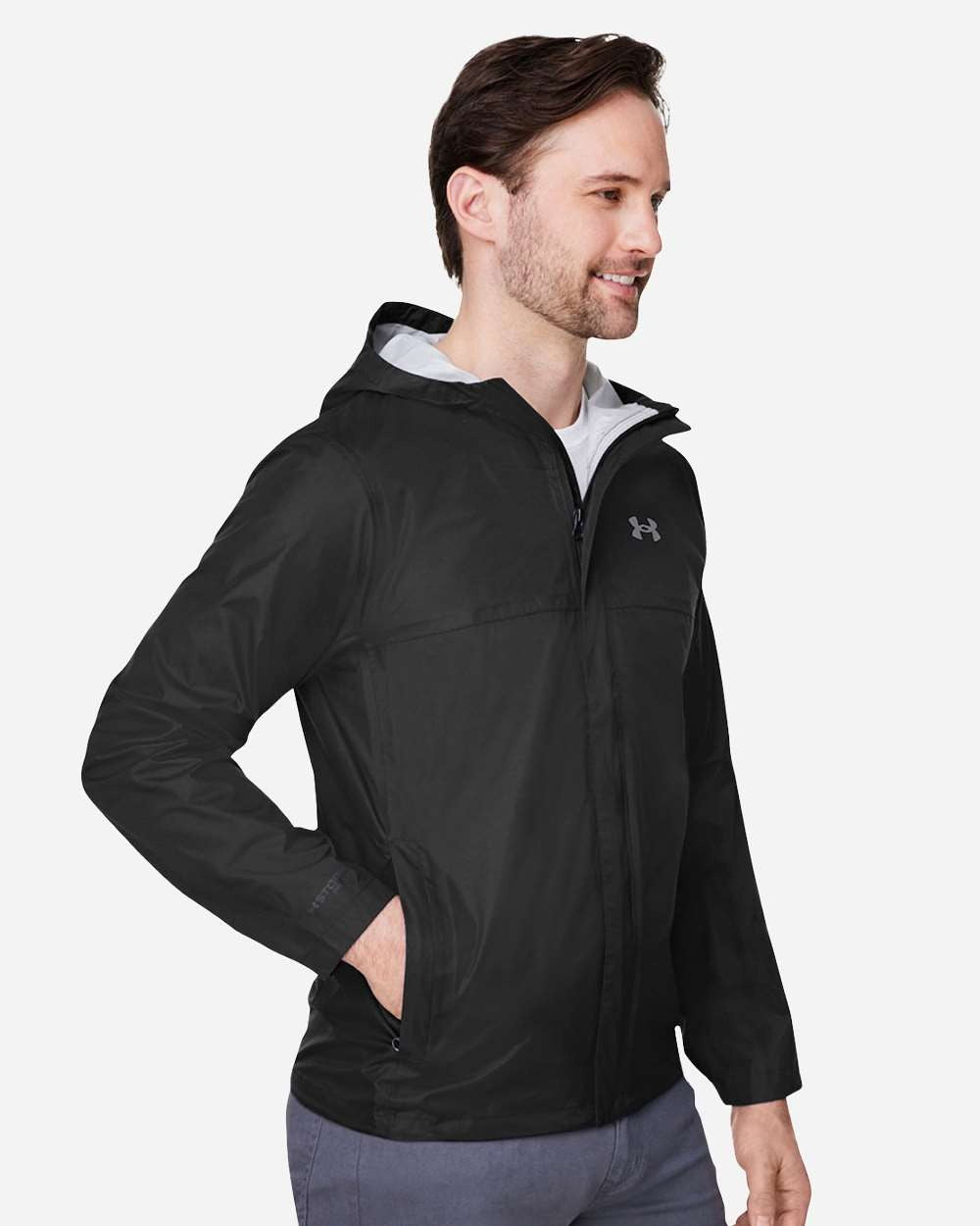 Men's Stormproof Cloudstrike 2.0 Jacket Black/ Pitch Grey_1