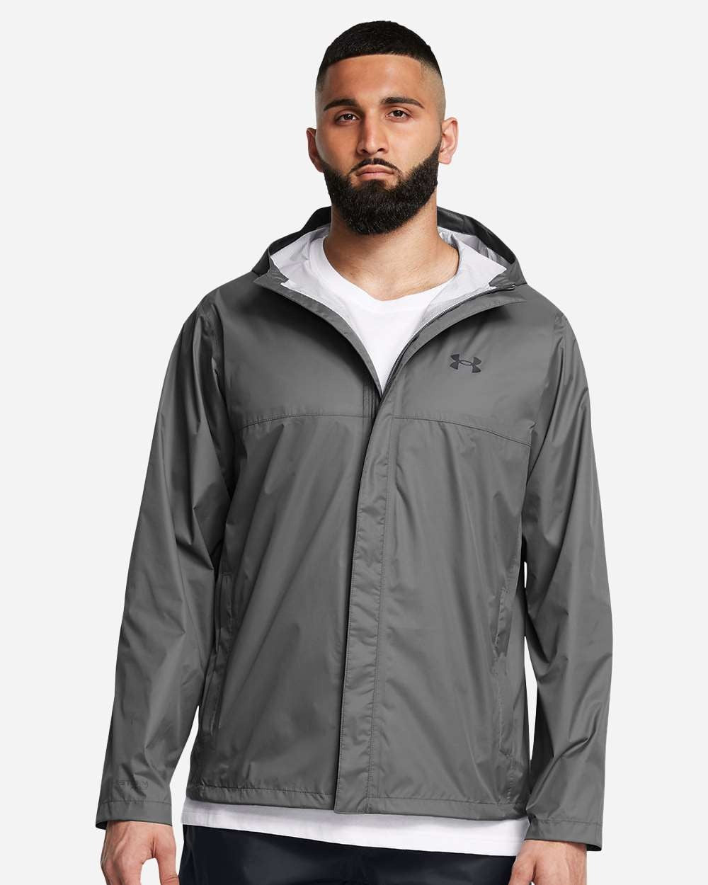 Men's Stormproof Cloudstrike 2.0 Jacket Castlerock/ Black