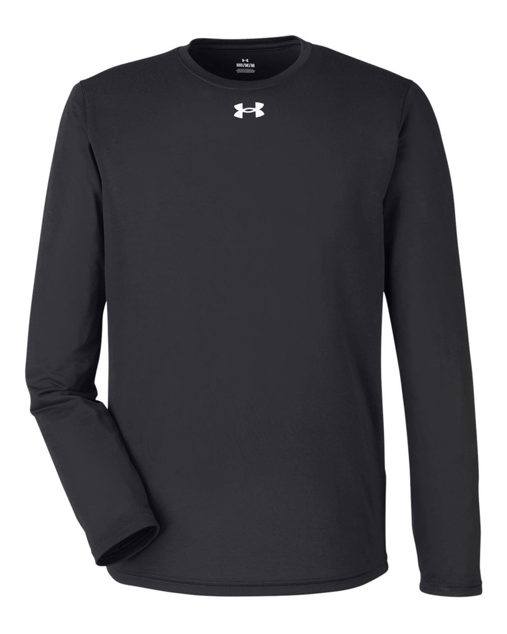Men's Team Tech™ Long Sleeve T-Shirt Black/ White_3