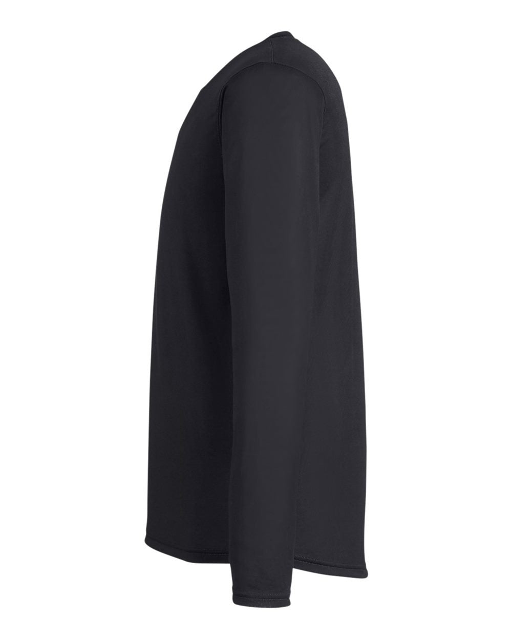 Men's Team Tech™ Long Sleeve T-Shirt Black/ White_4