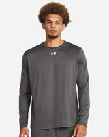 Men's Team Tech™ Long Sleeve T-Shirt Castlerock/ White