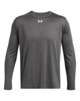 Men's Team Tech™ Long Sleeve T-Shirt Castlerock/ White_2