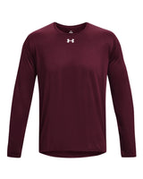 Men's Team Tech™ Long Sleeve T-Shirt Maroon/ White_2