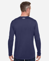 Men's Team Tech™ Long Sleeve T-Shirt Midnight Navy/ White_2