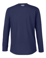 Men's Team Tech™ Long Sleeve T-Shirt Midnight Navy/ White_5
