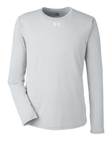 Men's Team Tech™ Long Sleeve T-Shirt Mod Grey Light Heather/ White_3