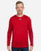 Men's Team Tech™ Long Sleeve T-Shirt Red/ White