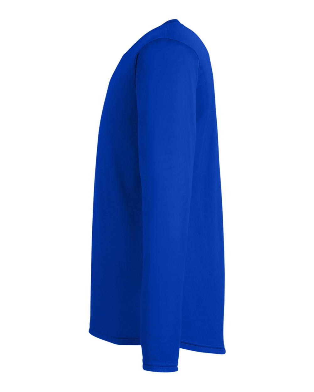 Men's Team Tech™ Long Sleeve T-Shirt Royal/ White_4
