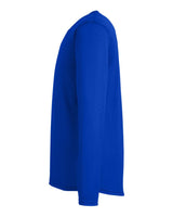 Men's Team Tech™ Long Sleeve T-Shirt Royal/ White_4