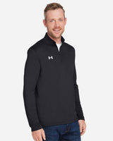 Men's Team Tech™ Quarter-Zip Black/ WhitePullover_1