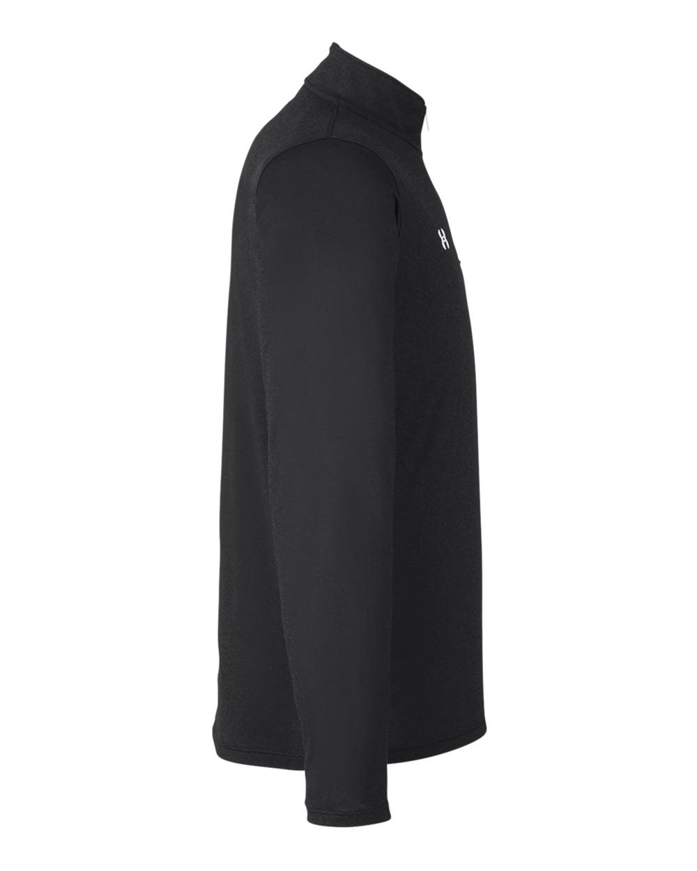 Men's Team Tech™ Quarter-Zip Black/ WhitePullover_4