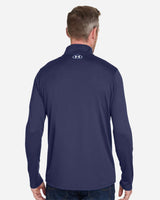 Men's Team Tech™ Quarter-Zip Pullover Midnight Navy/ White_2