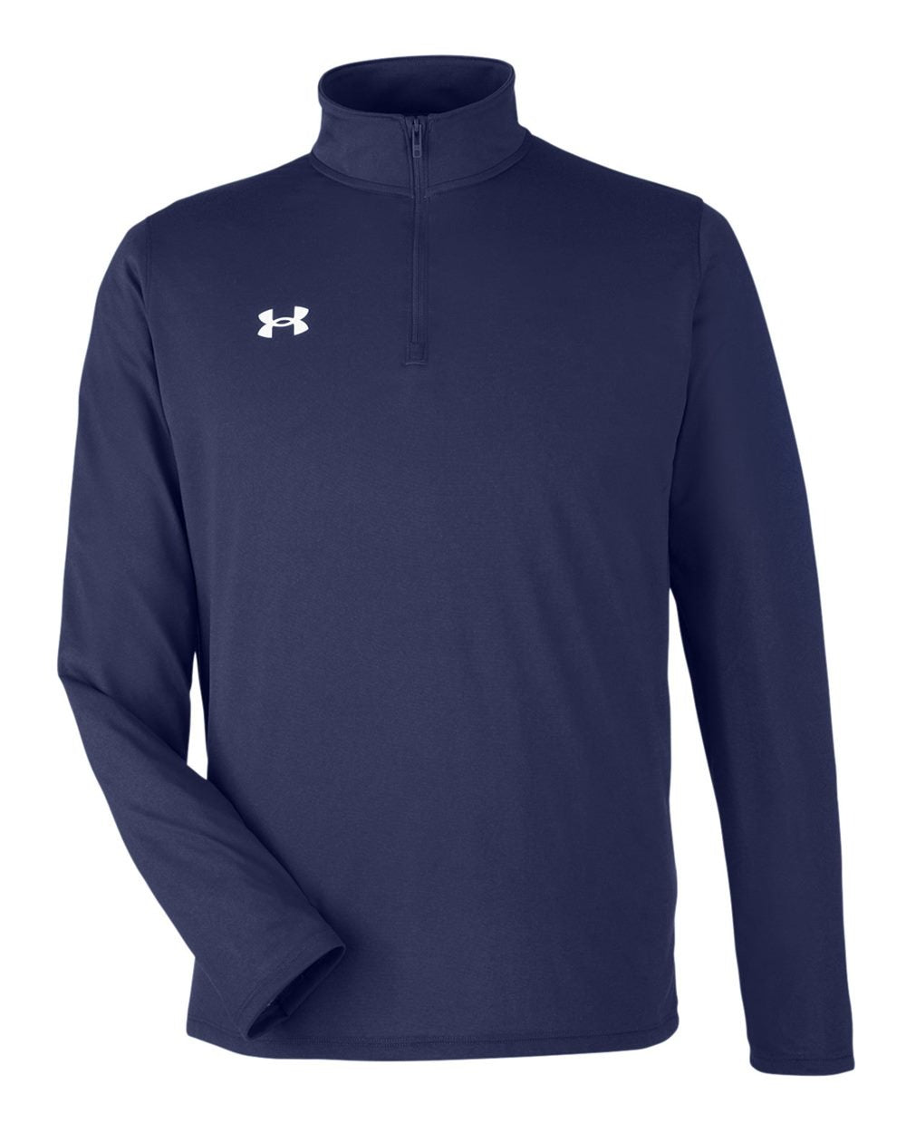 Men's Team Tech™ Quarter-Zip Pullover Midnight Navy/ White_3