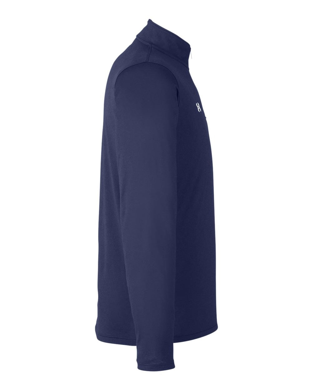 Men's Team Tech™ Quarter-Zip Pullover Midnight Navy/ White_4