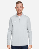 Men's Team Tech™ Quarter-Zip Pullover Mod Grey Light Heather/ White