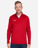 Men's Team Tech™ Quarter-Zip Pullover Red/ White