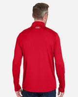 Men's Team Tech™ Quarter-Zip Pullover Red/ White_2