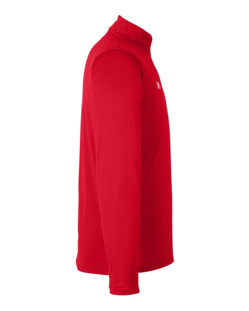 Men's Team Tech™ Quarter-Zip Pullover Red/ White_4