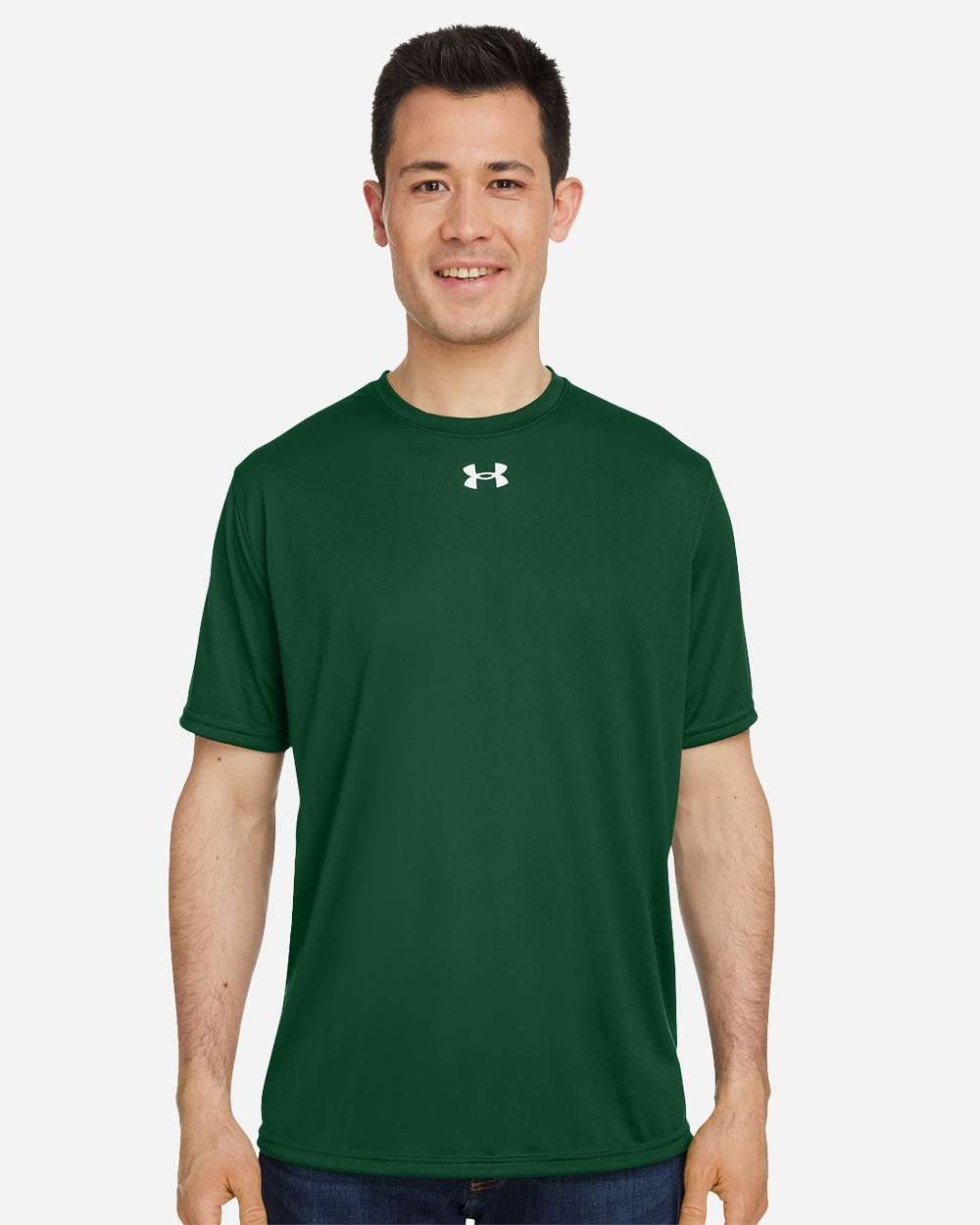 Men's Team Tech™ T-Shirt Forest Green/ White