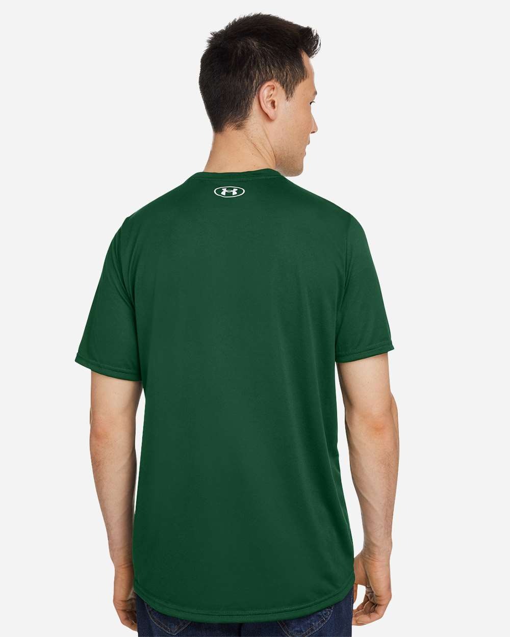 Men's Team Tech™ T-Shirt Forest Green/ White_2