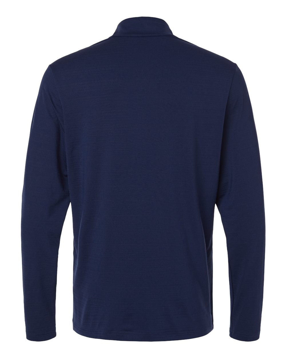 Men's Textured Stripe Quarter-Zip Pullover Dark Blue_5