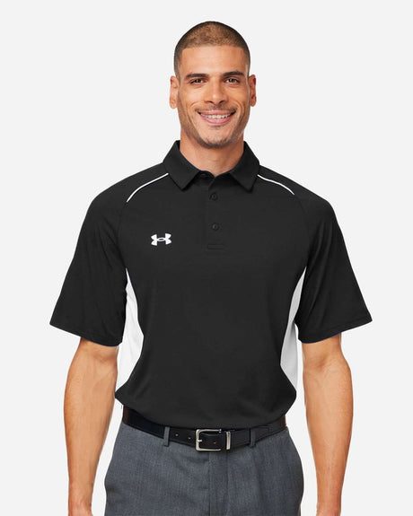 Men's Title Polo 2.0 Black/ White