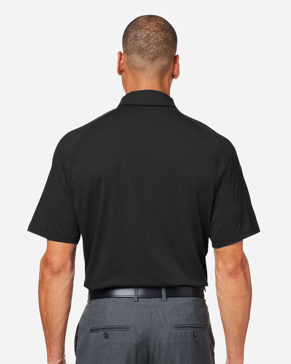 Men's Title Polo 2.0 Black/ White_2