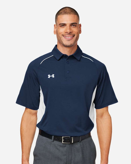 Men's Title Polo 2.0 Midnight Navy/ White