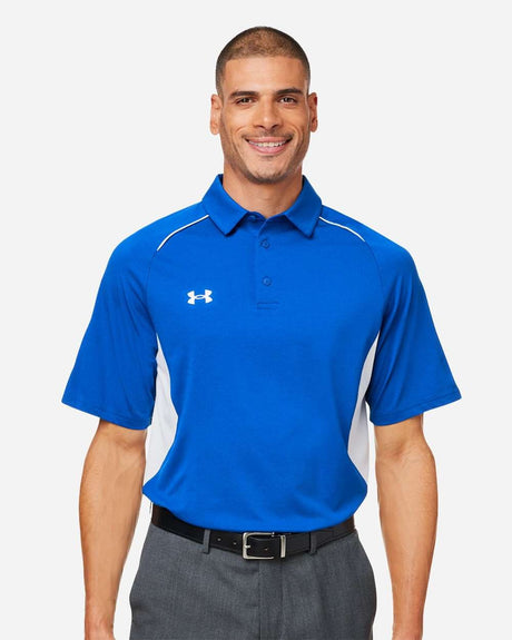 Men's Title Polo 2.0 Royal/ White