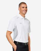 Men's Title Polo 2.0 White/ Mod Grey_1