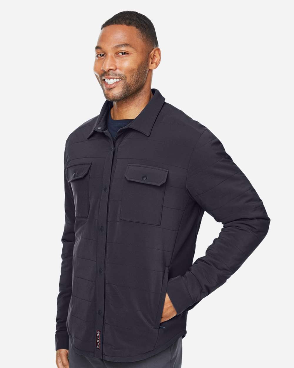 Men's Transit Shirt Jacket Black_1