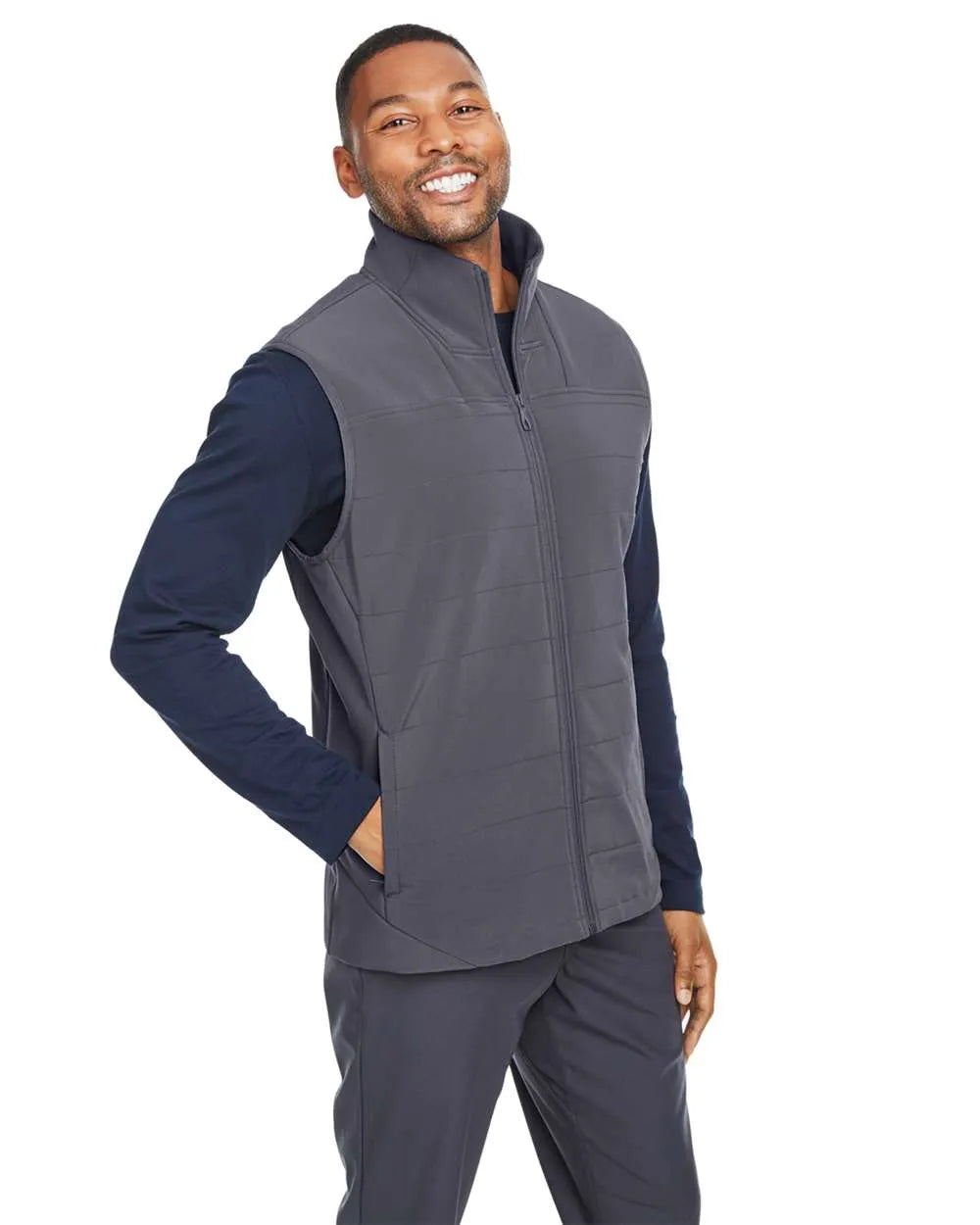 Men's Transit Vest Light Grey_1