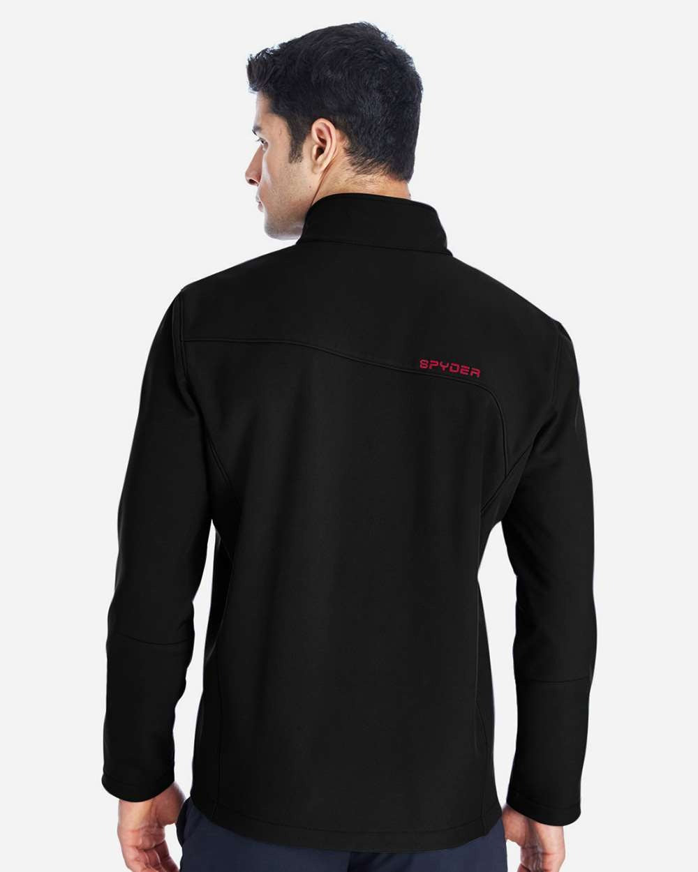 Men's Transport Soft Shell Jacket Black/ Red_2