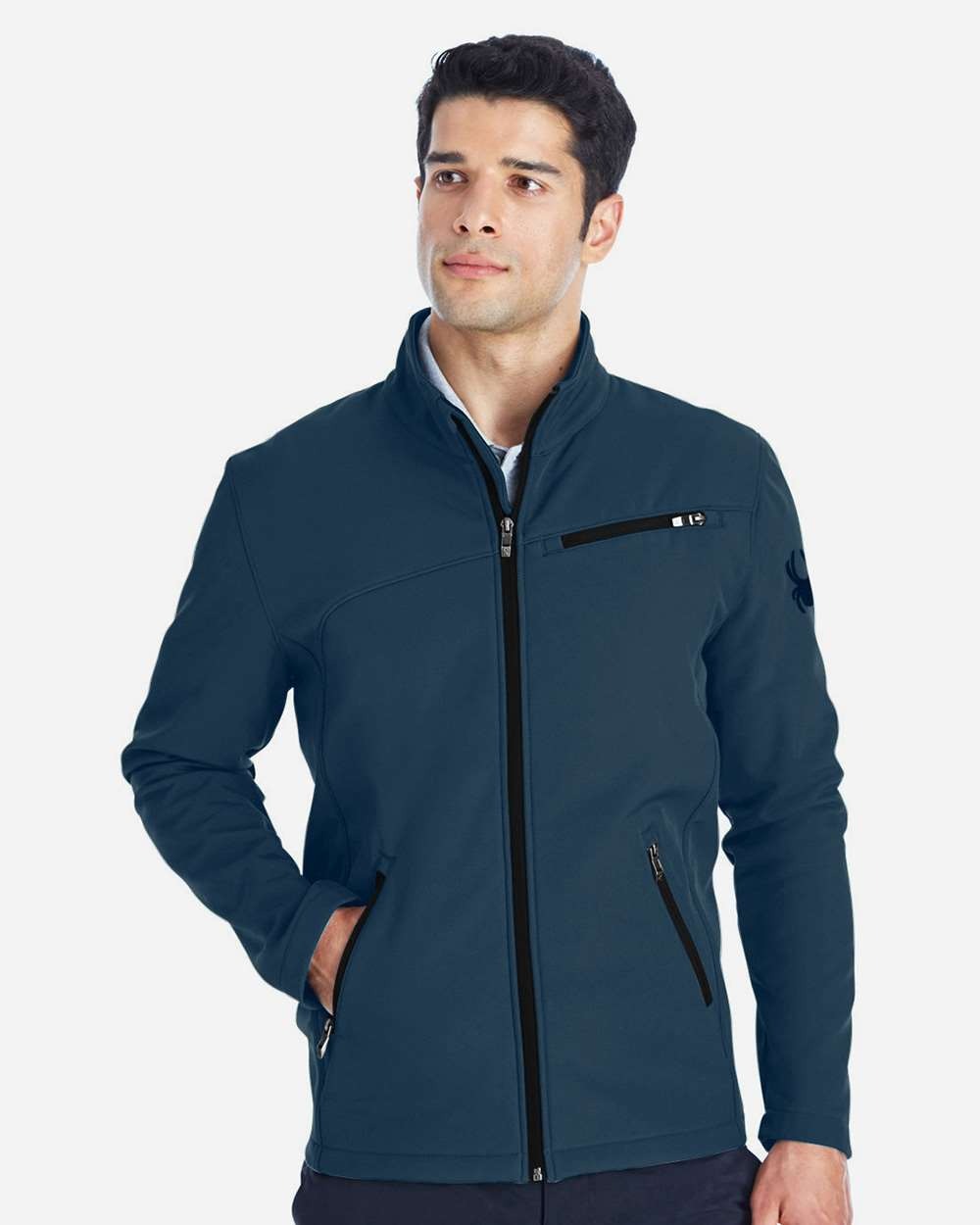 Men's Transport Soft Shell Jacket Frontier/ Black