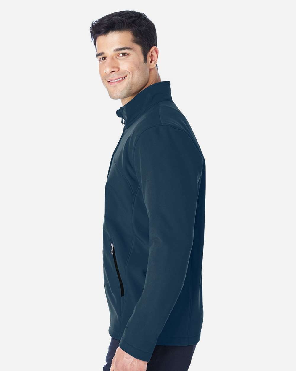 Men's Transport Soft Shell Jacket Frontier/ Black_1