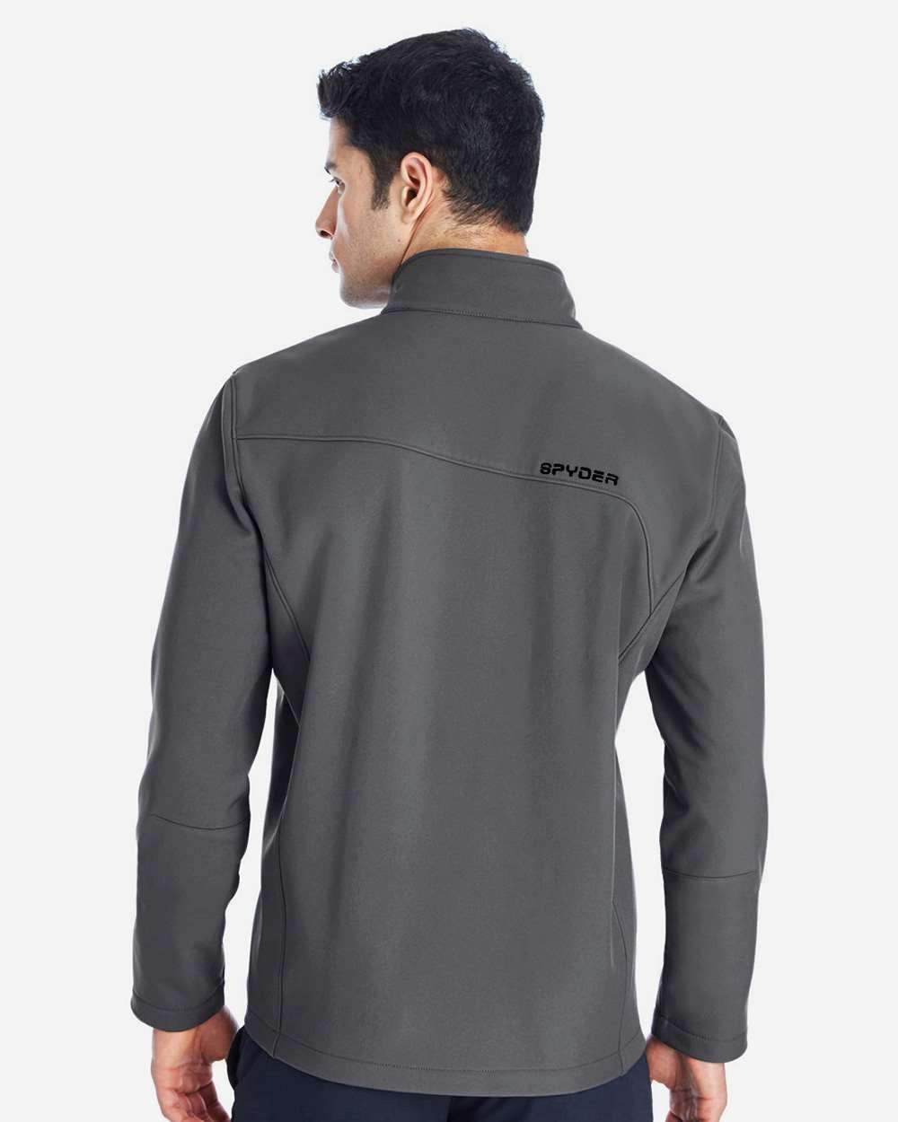 Men's Transport Soft Shell Jacket Polar/ Black_2