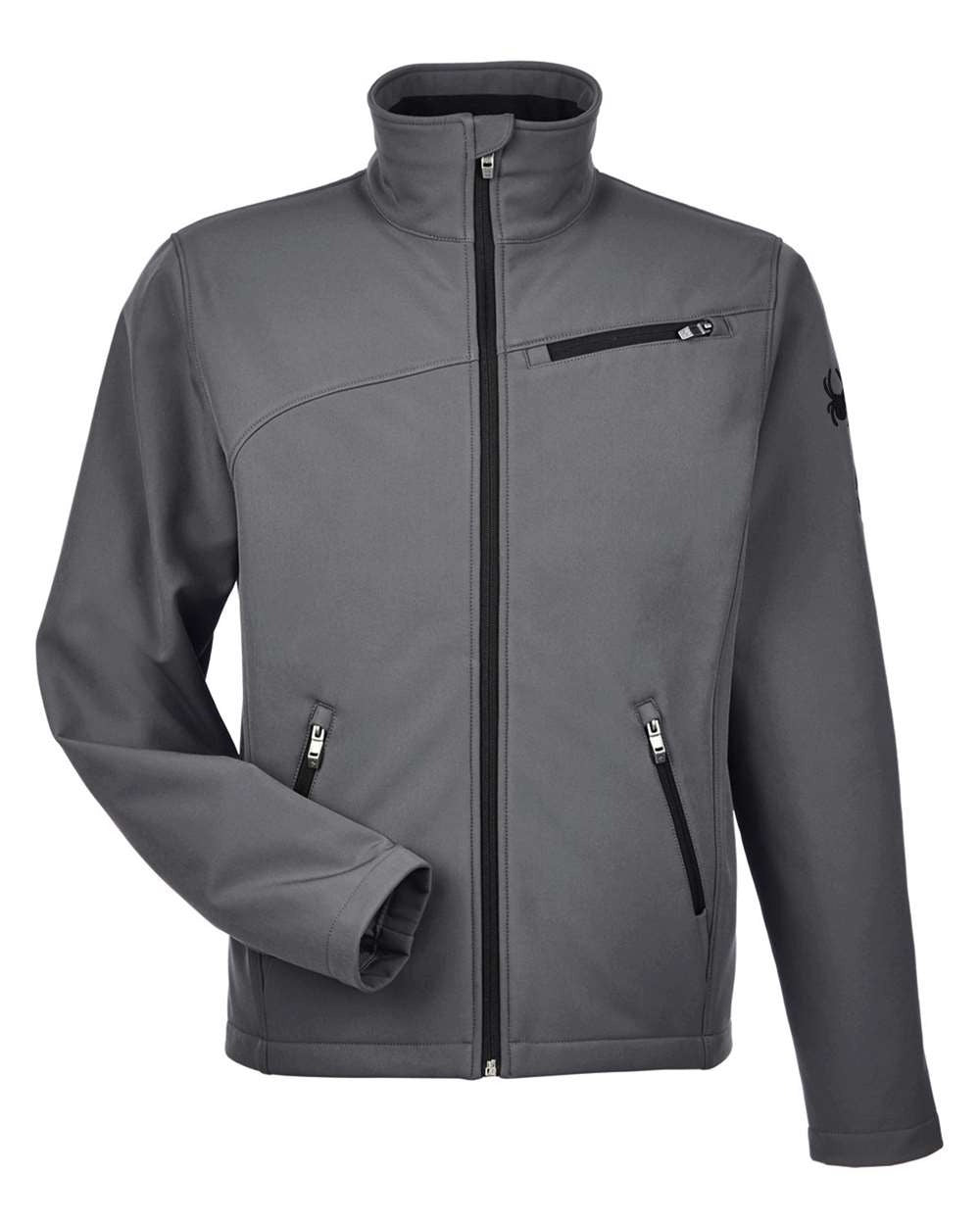 Men's Transport Soft Shell Jacket Polar/ Black_3