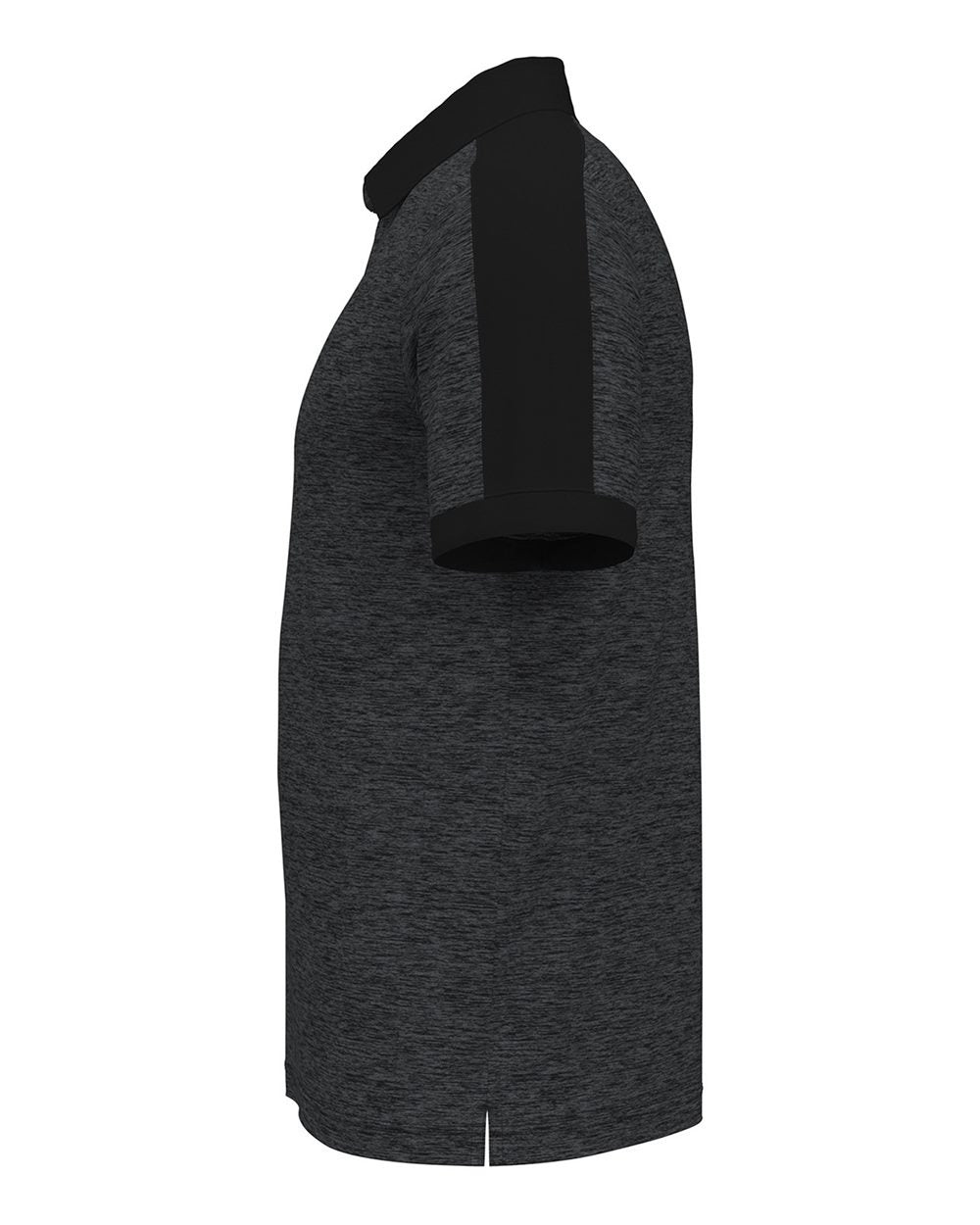 Men's Trophy Level Polo Black/ White_1