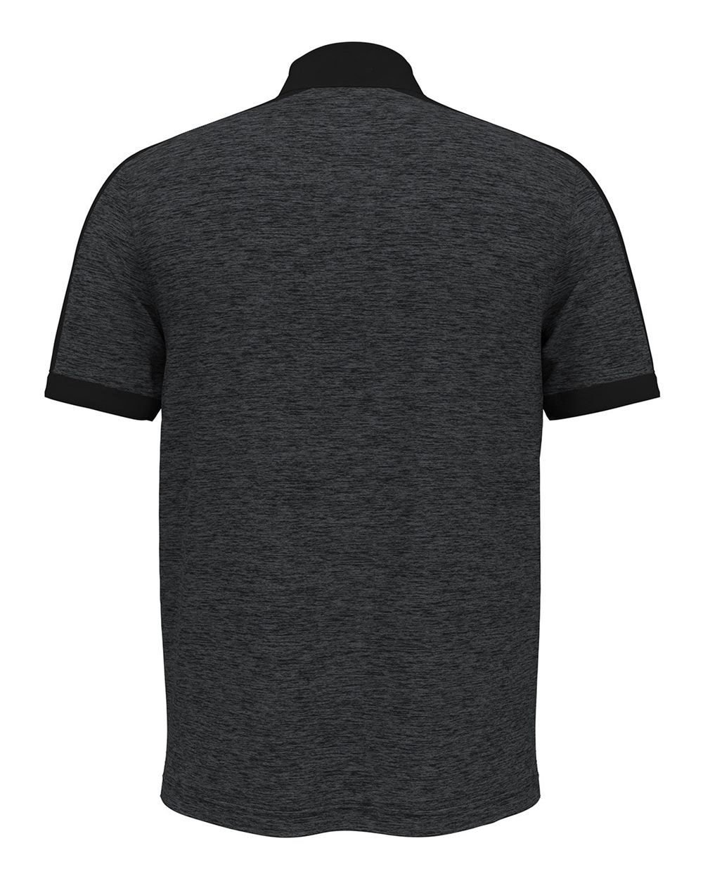 Men's Trophy Level Polo Black/ White_2