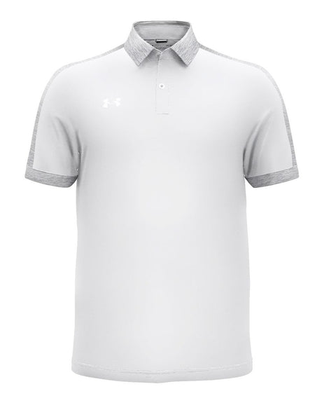 Men's Trophy Level Polo White/ Mod Grey
