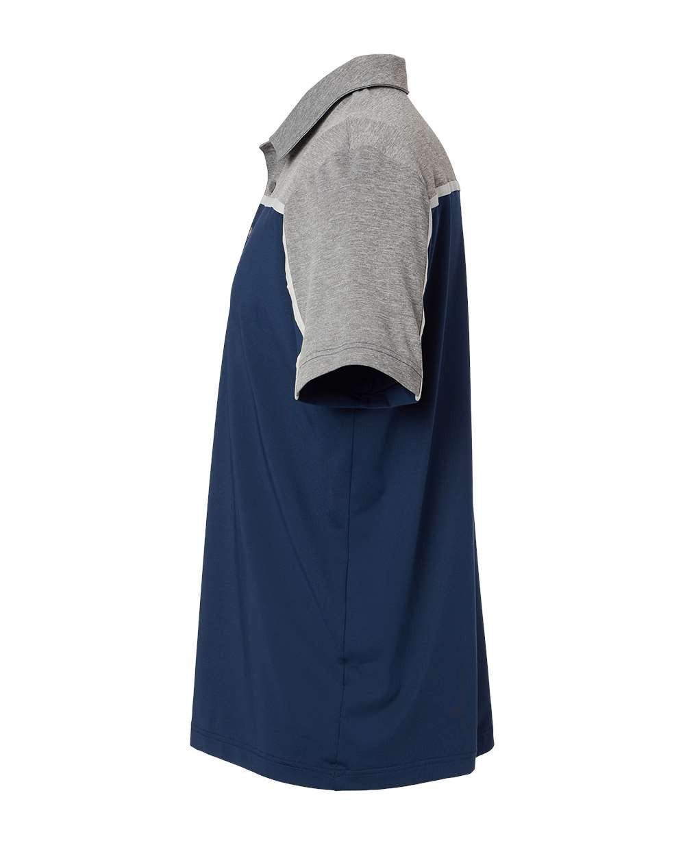 Men's Ultimate Colorblocked Polo Collegiate Navy/ Grey Two/ Grey Five Melange_4