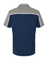 Men's Ultimate Colorblocked Polo Collegiate Navy/ Grey Two/ Grey Five Melange_5