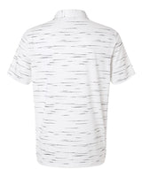 Men's Ultimate Mesh Glimmer Print Polo Clear Pink_5