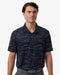 Men's Ultimate Mesh Glimmer Print Polo Collegiate Navy
